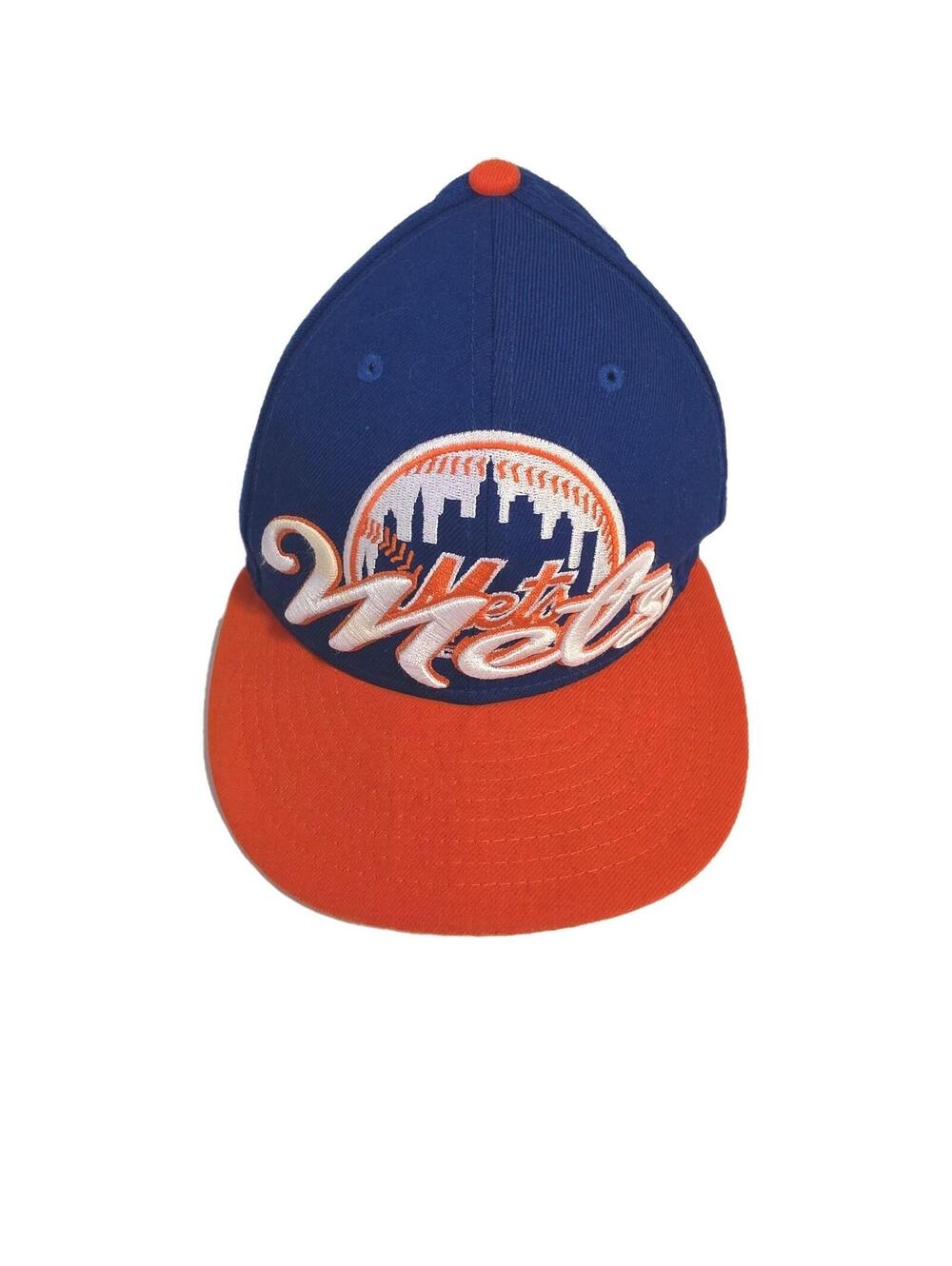 New Era 59Fifty New York Mets Wool EmbroideredFitted Hat size 6-7/8 Baseball cap